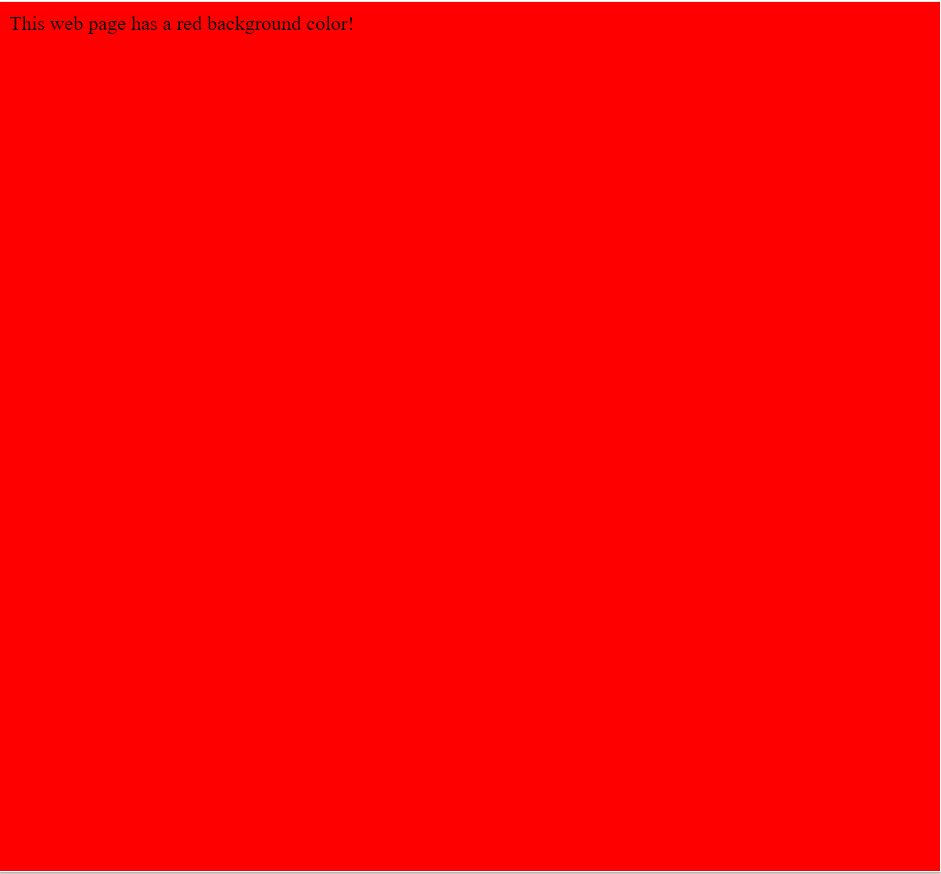 Easy Guide on Html background red Creation for Your Website