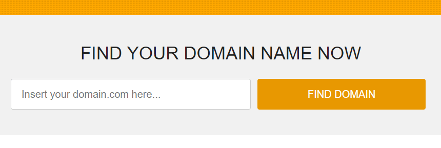 Find your Domain Name
