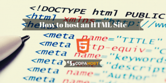 Host an HTML Site in 5 easy steps