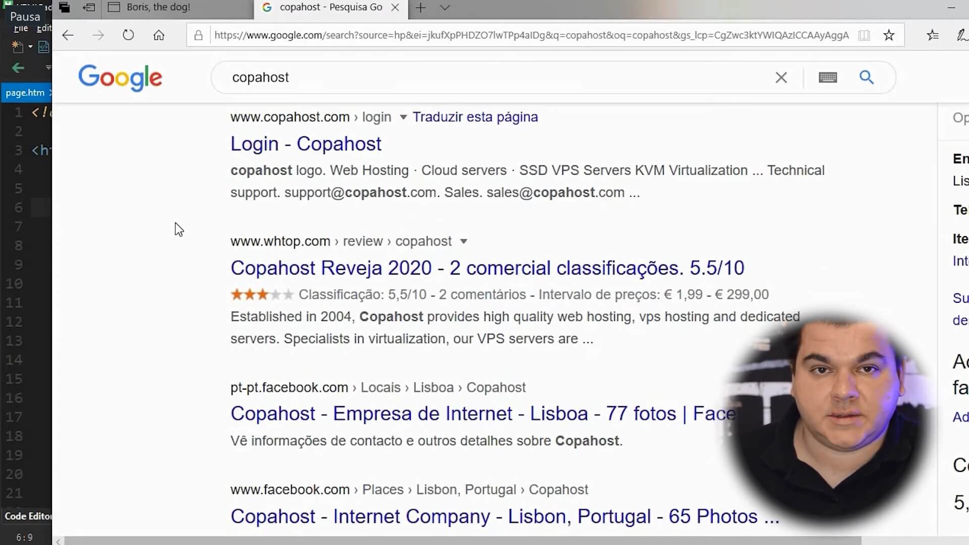 Google Search Results