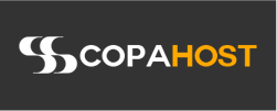CopaHost Logo with Gray Background
