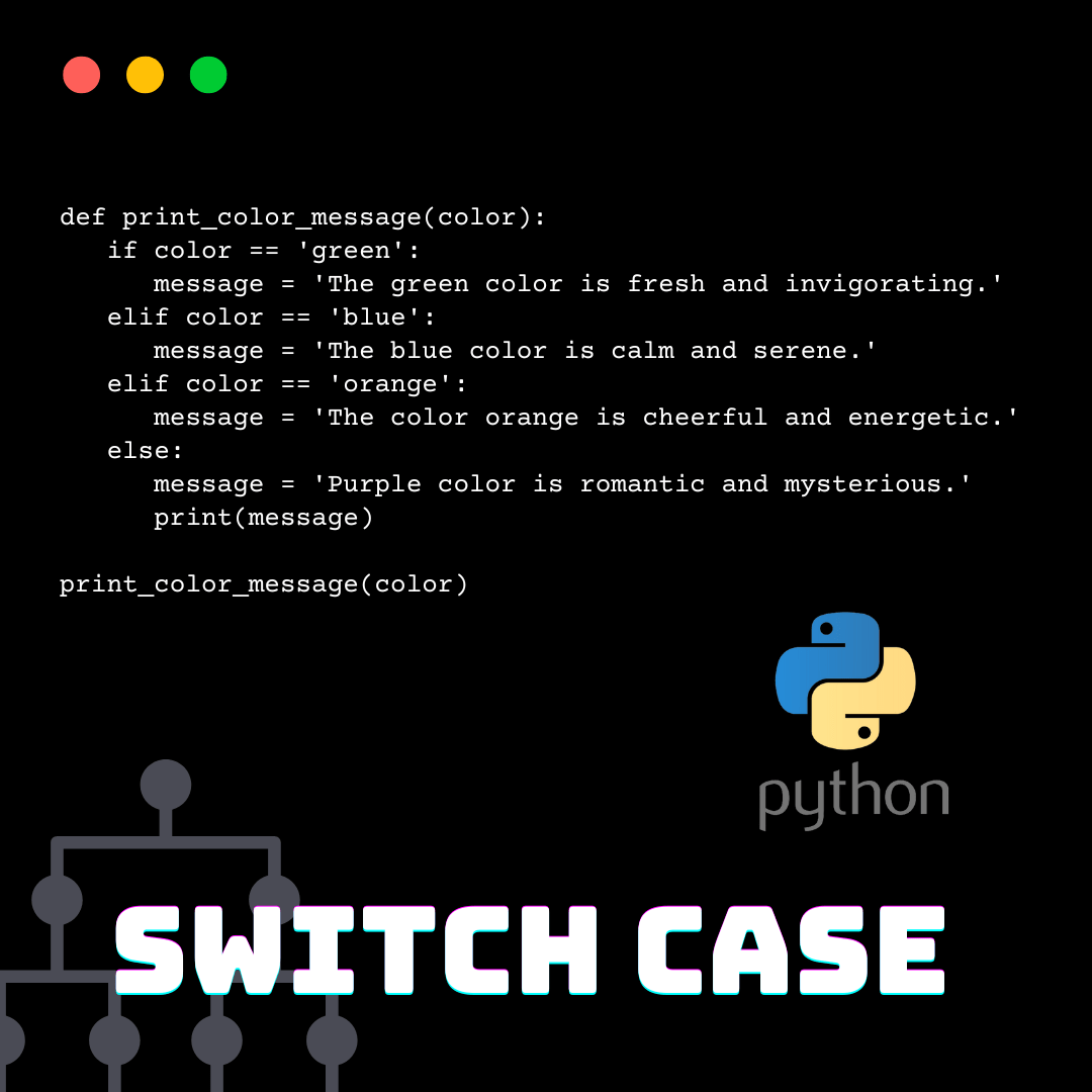 python switch case