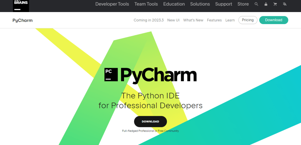 PyCharm, the best python IDE