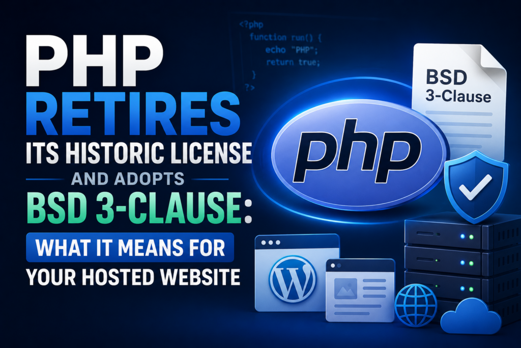 PHP Retires Its Historic License and Adopts BSD 3-Clause