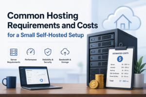 Common Hosting Requirements and Costs for a Small Self-Hosted Setup