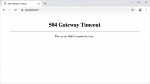 504 Gateway Timeout Error: The Complete Guide to Causes and Fixes